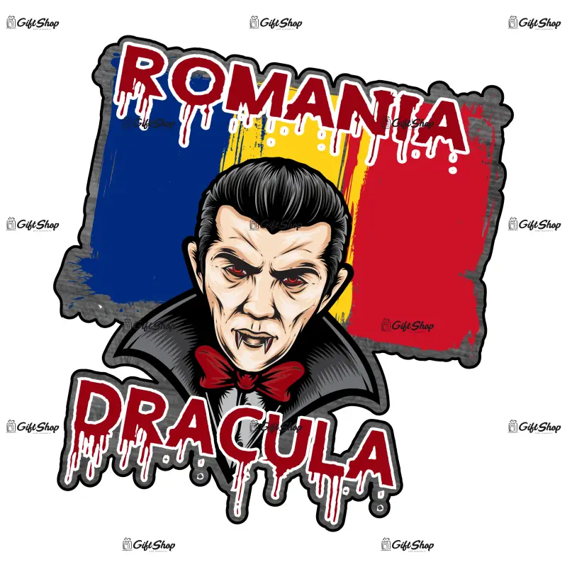 Dracula, romania, magnet frigider mgs128